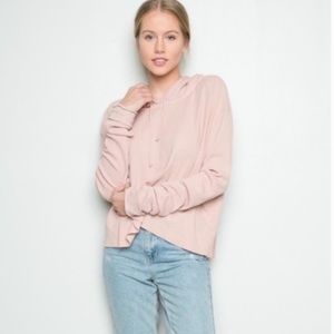 Brandy Melville John Galt Thermal Hoodie